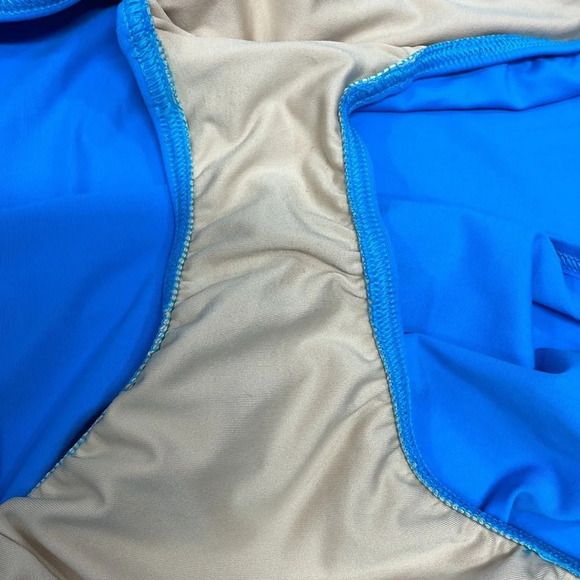 NWOT Lands’ End Turquoise Swim Skirt Tummy Control 26W/P - Picture 9 of 11